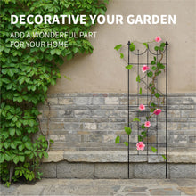 Load image into Gallery viewer, SCENDOR Garden Trellis 70” x 20” for Climbing Plants