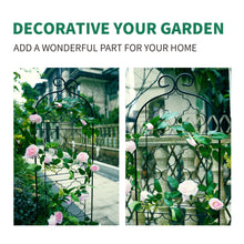 Load image into Gallery viewer, SCENDOR Garden Metal Frame Trellis for Climbing Plants  (60 *16 Inch, Pack of 2, Black)
