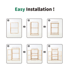 Load image into Gallery viewer, SCENDOR Cold Frames Greenhouse Wooden Design for Garden Plant Germination Outdoor Indoor
